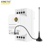 2 Channel Kinetic Energy Smart Controller WiFi+RF433 2x10A On/OFF for DIN Rail